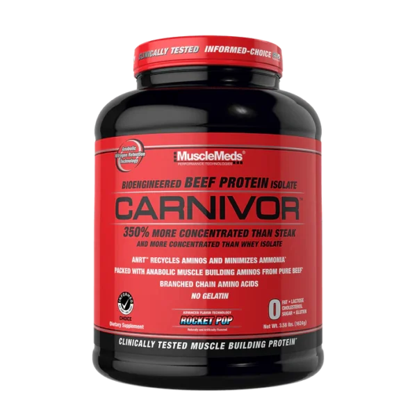 MuscleMeds Carnivor Beef Protein Isolate 4.19lbs