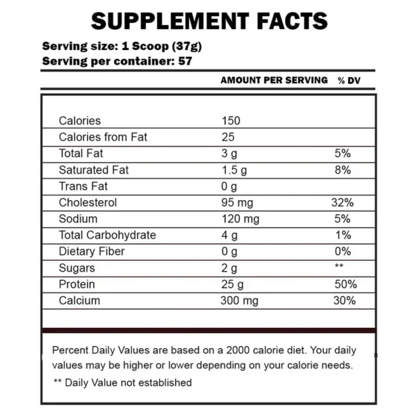 BPI Sports Whey HD Protein 4lbs - Image 2