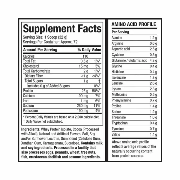 Muscle Tech ISO Whey Protein 5lbs - Image 3