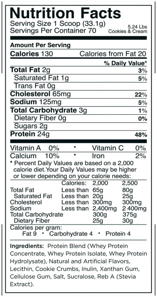 Rule 1 R1 Whey Blend Protein 5lbs   8 sold in last 20 hours - Image 2