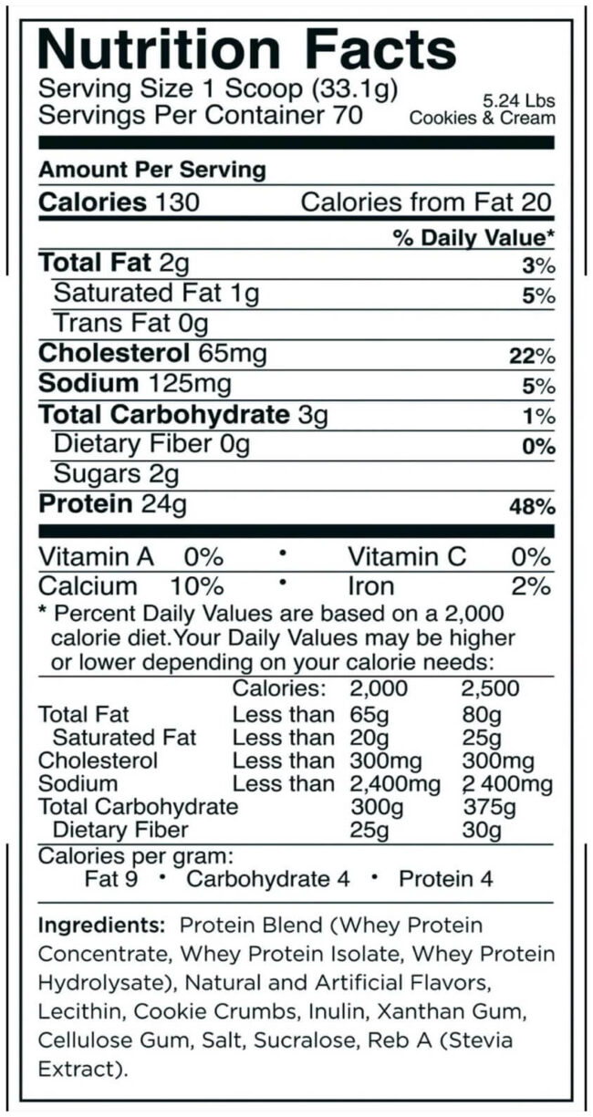 Rule 1 R1 Whey Blend Protein 5lbs   8 sold in last 20 hours - Image 2